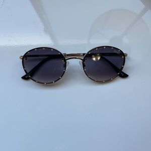 Farrah Rhinestone Quay Australia Sunglasses